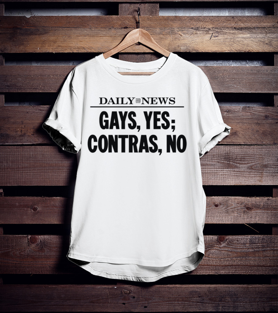 Daily News Gays Yes Contras No Hayley Williams T-Shirt