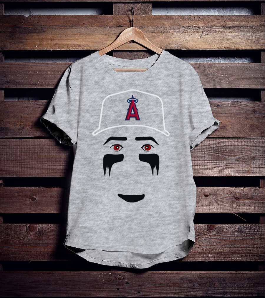 Rookie Maggie Neto Angels Creepy Red Eyes Dark Background Cap T-Shirt