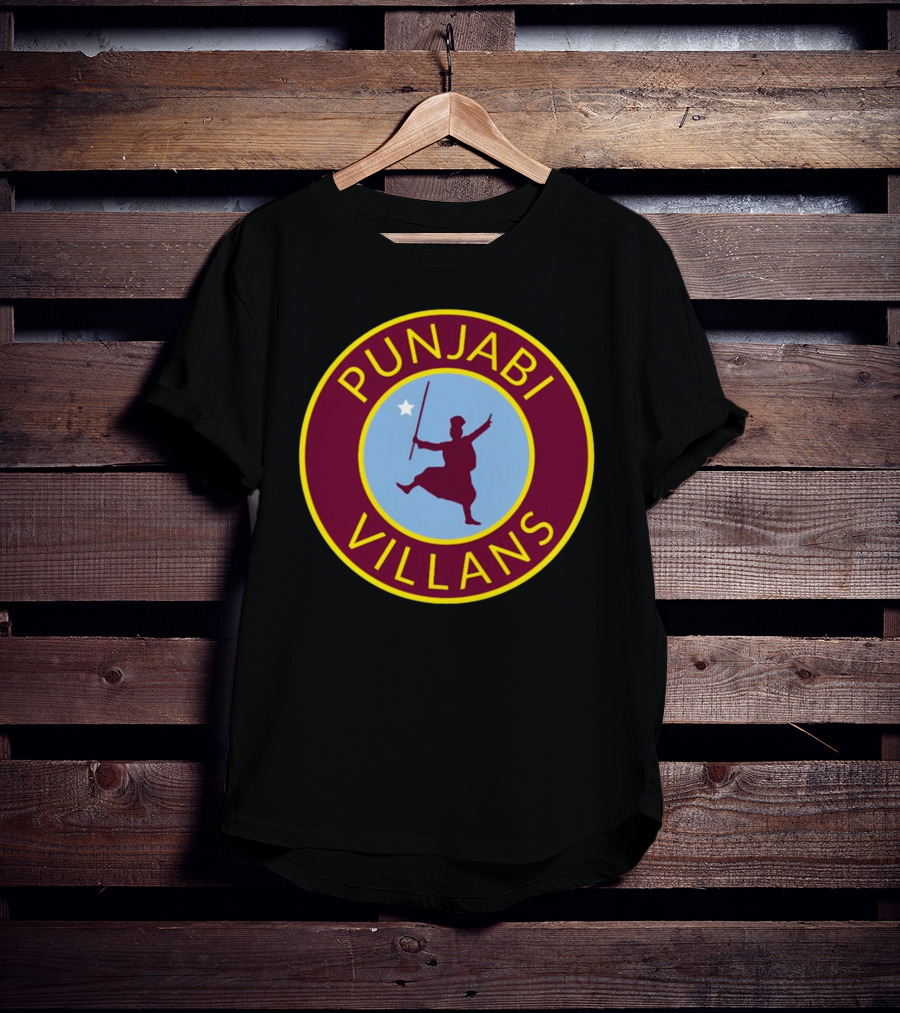 Punjabi Villans Dance Circle T-Shirt