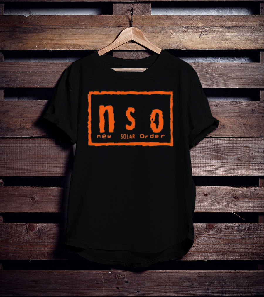 NSO New Solar Order - Distinctive Bold Orange T-Shirt