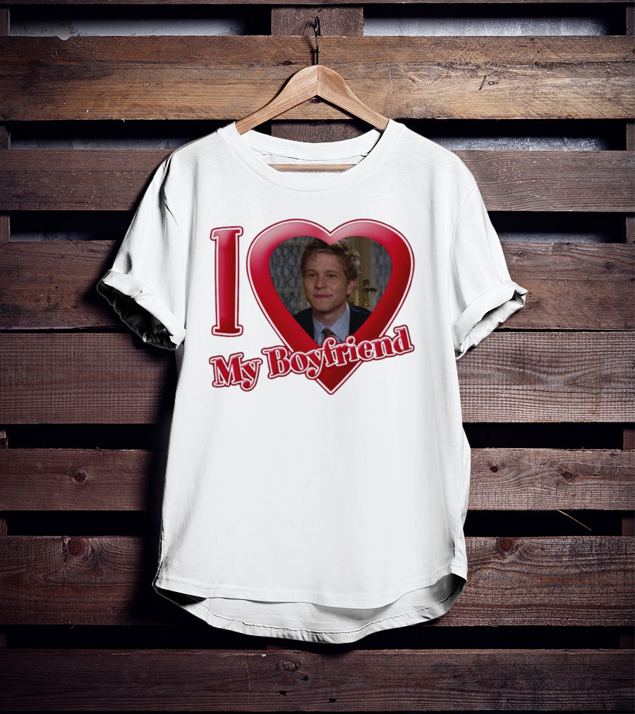 I Love My Boyfriend Logan Huntzberger T-Shirt