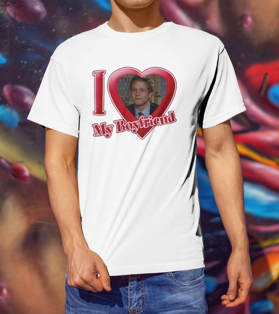 I Love My Boyfriend Logan Huntzberger T-Shirt