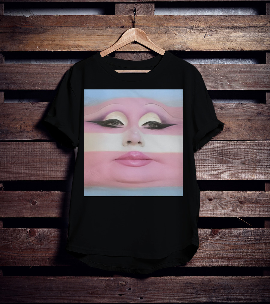 Juno Birch Transgender Flag Face T-Shirt