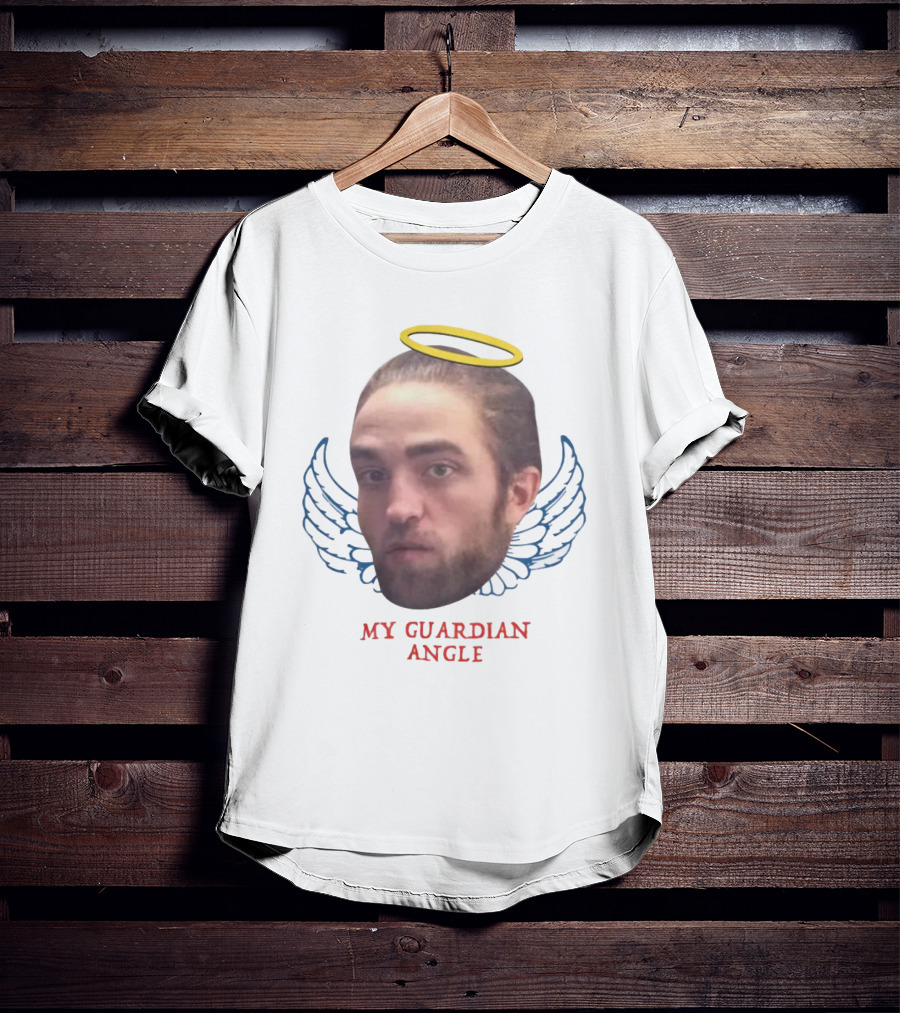 My Guardian Angle Robert Pattinson Halo Wings T-Shirt