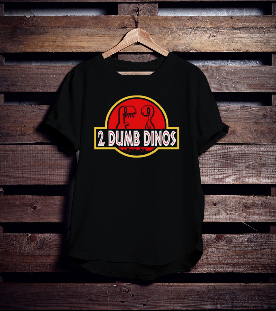 2 Dumb Dinos Jurassic T-Shirt