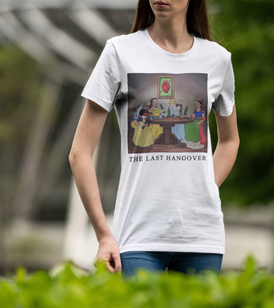 The Last Hangover Princesses With Frida Khalo At Party T-Shirt