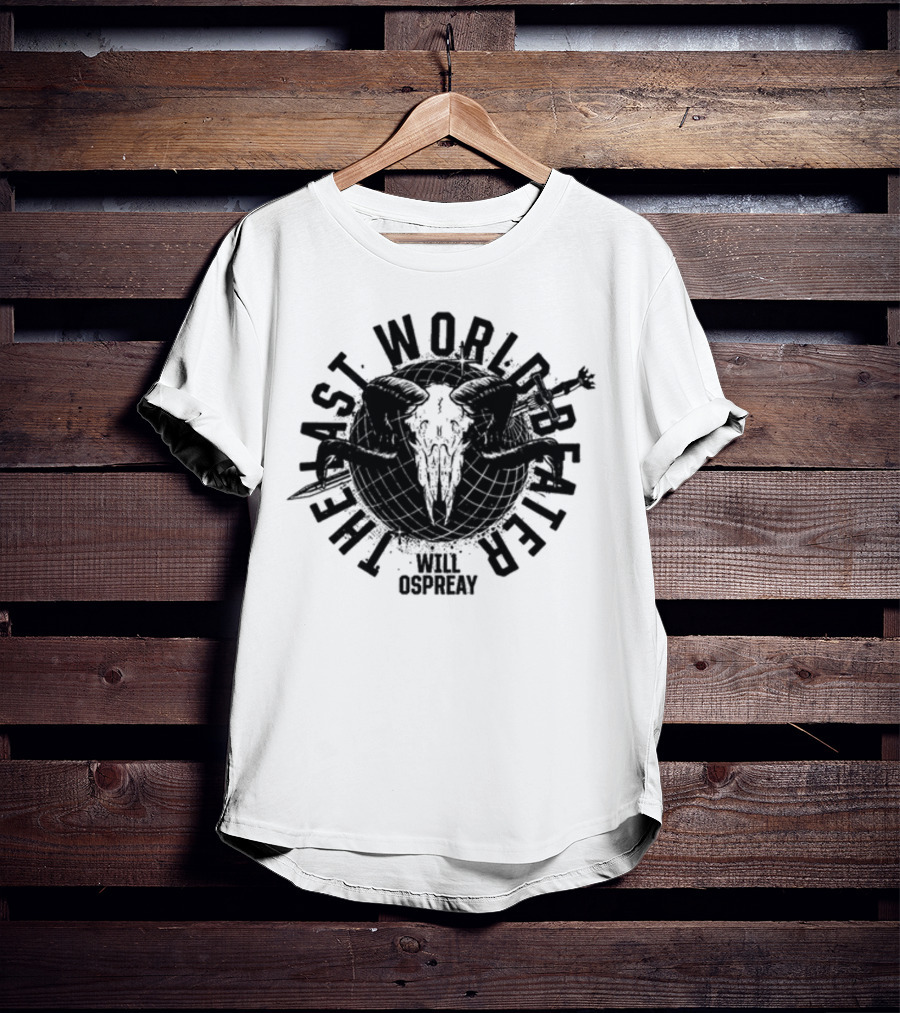 The Last World Beater Will Ospreay Skull And Wings T-Shirt