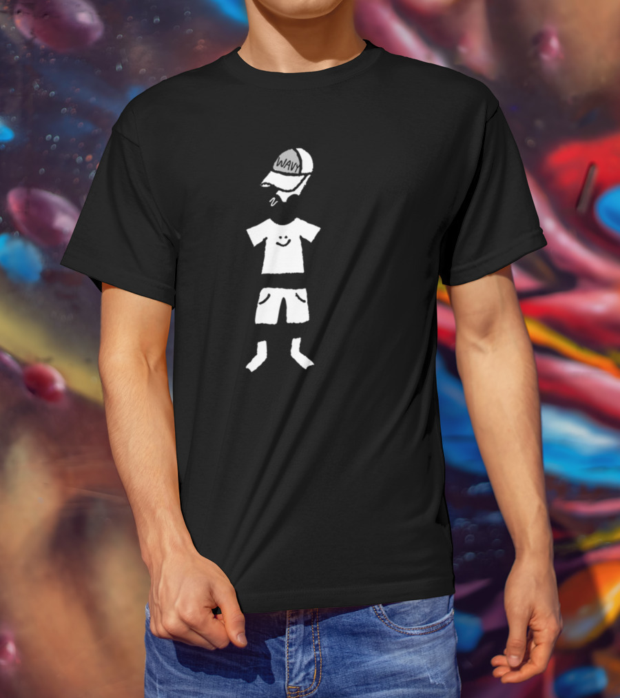 Bella Ramsey X Choose Wavy Stylish Character Drawing T-Shirt