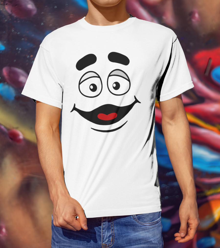 Goldenarchesunlimited Grimace Face Character Expression T-Shirt