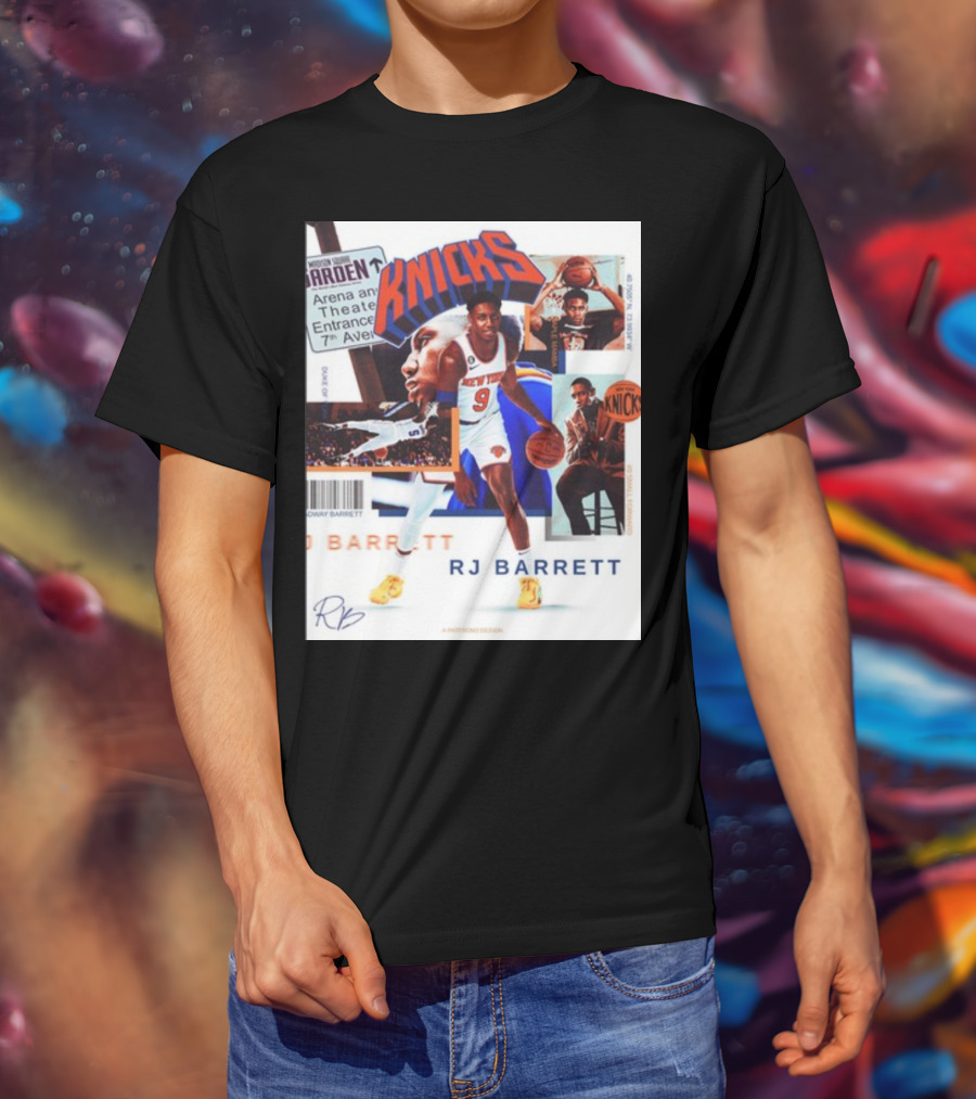Madison Square Garden Knicks RJ Barrett 9 T-Shirt