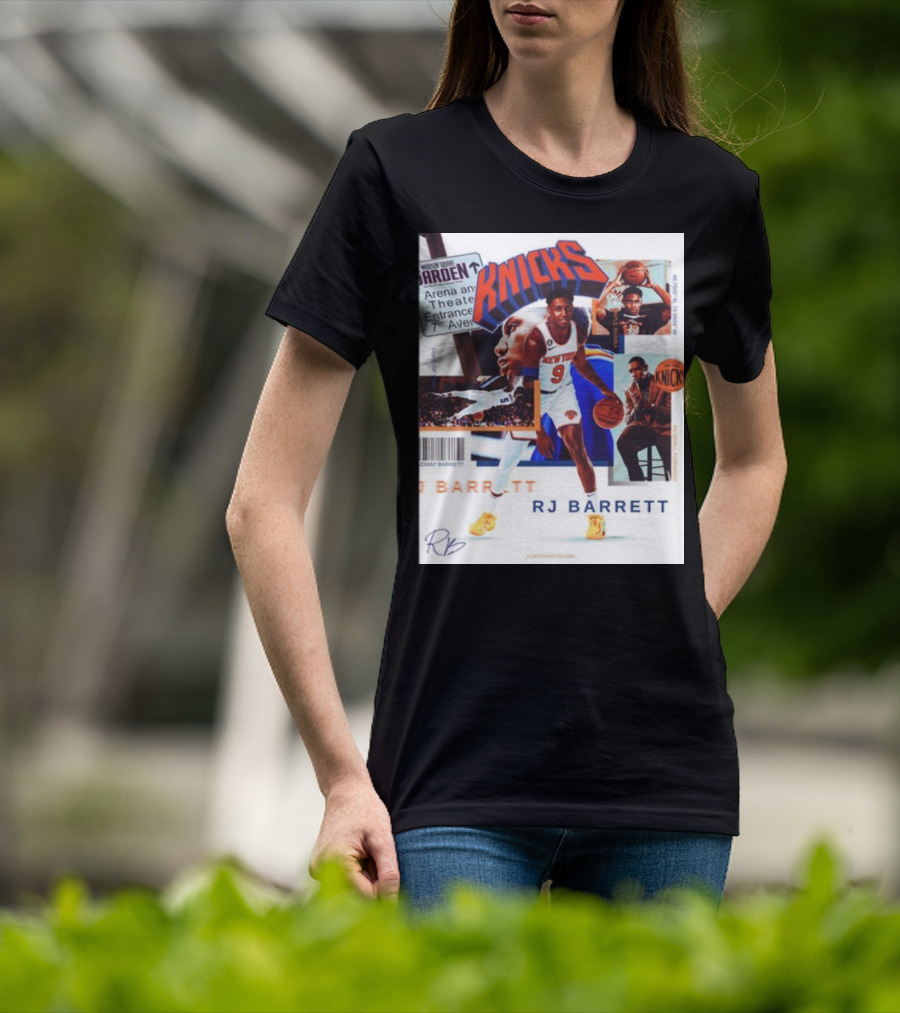 Madison Square Garden Knicks RJ Barrett 9 T-Shirt