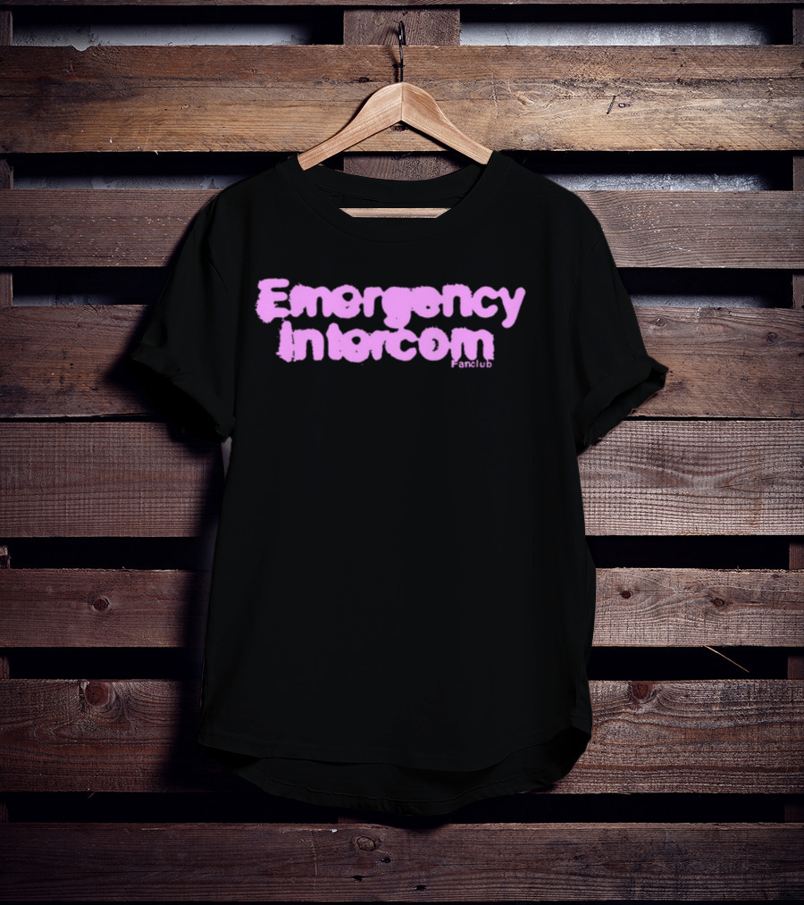 Emergency Intercom Fanclub Pink T-Shirt