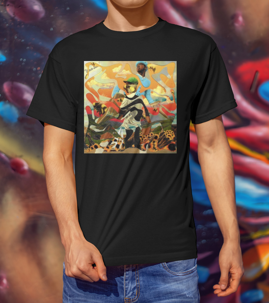 Call Me If You Get Lost Estate Sale Flower Boy Album Art Puzzle T-Shirt