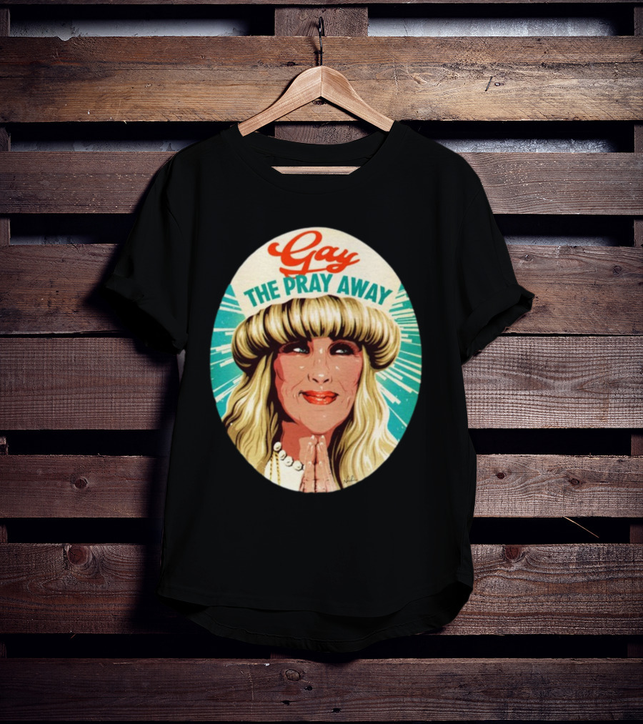 Nordacious Gay The Pray Away Divine Iconic Image T-Shirt