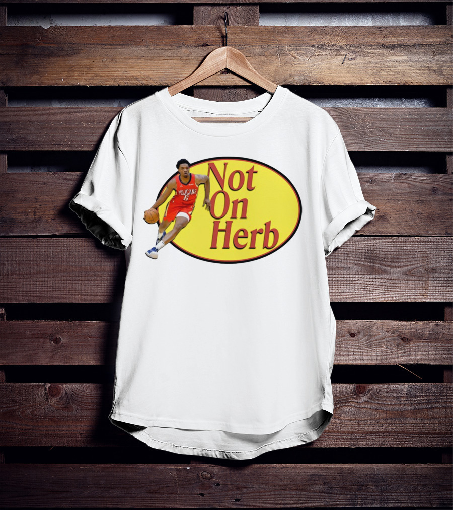 Herb Jones Not On Herb Pelicans Basketball T-Shirt
