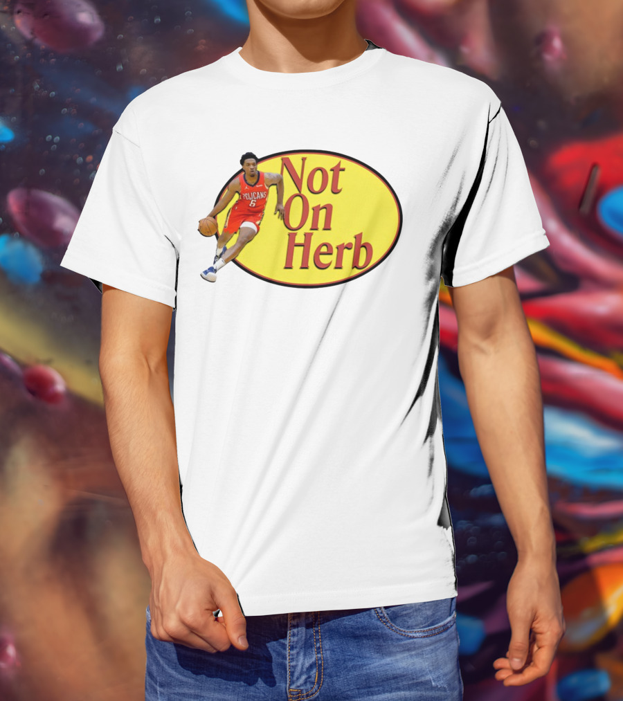 Herb Jones Not On Herb Pelicans Basketball T-Shirt