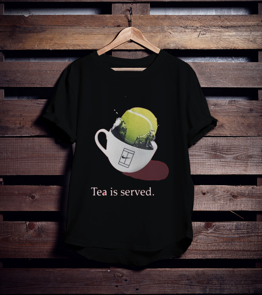 Tea Is Served Tennis Cup T-Shirt