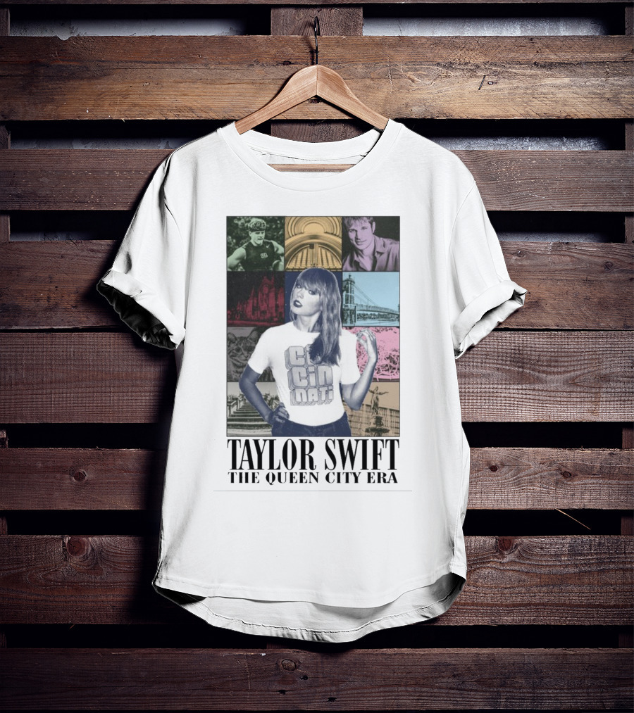 Taylor Swift Cincinnati The Queen City Era T-Shirt