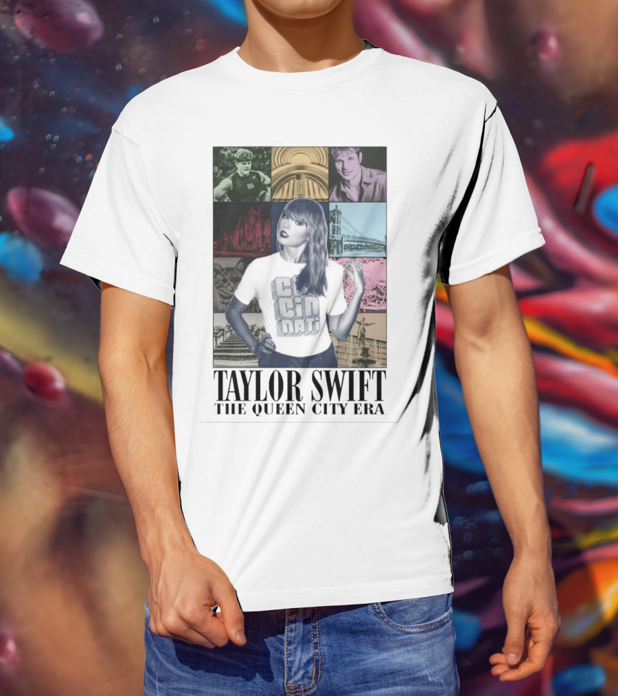 Taylor Swift Cincinnati The Queen City Era T-Shirt