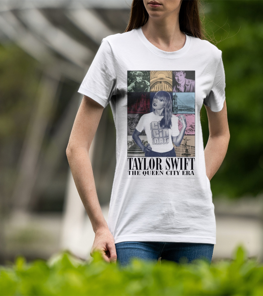 Taylor Swift Cincinnati The Queen City Era T-Shirt