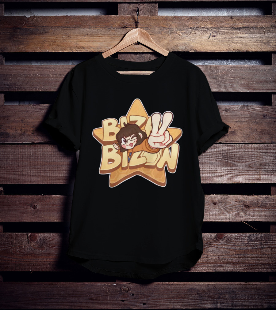 Bizabizow Supah Star Victory Pose T-Shirt