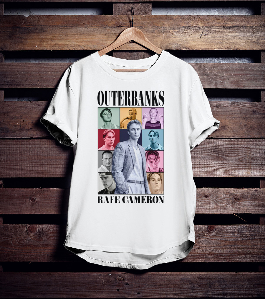 Outerbanks Rafe Cameron Multicolored Collage Collection T-Shirt