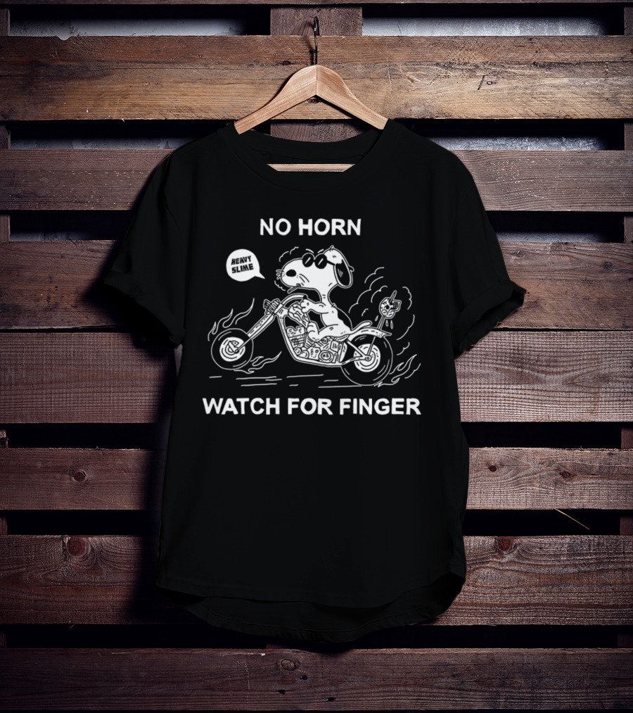 No Horn Watch For Finger Heavy Slime T-Shirt