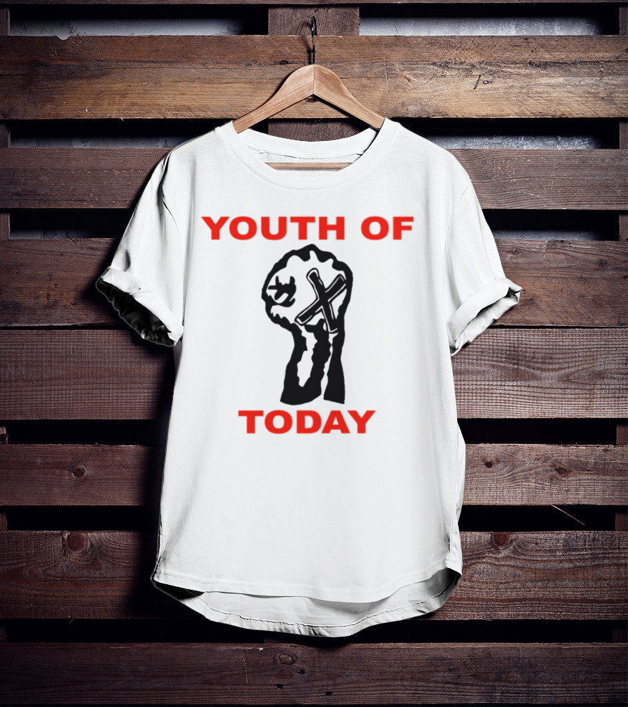 Youth Of Today Fist With Cross T-Shirt