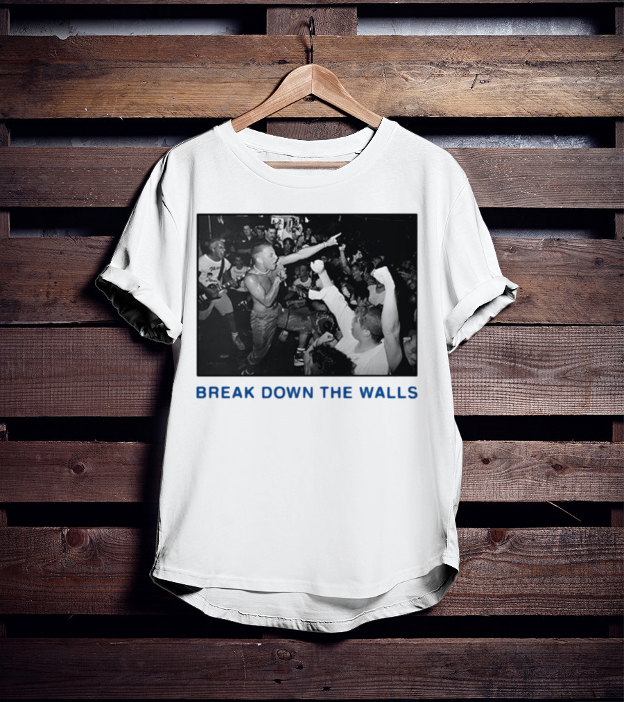 Youth Of Today Break Down The Walls Hardcore Punk Concert Energy T-Shirt