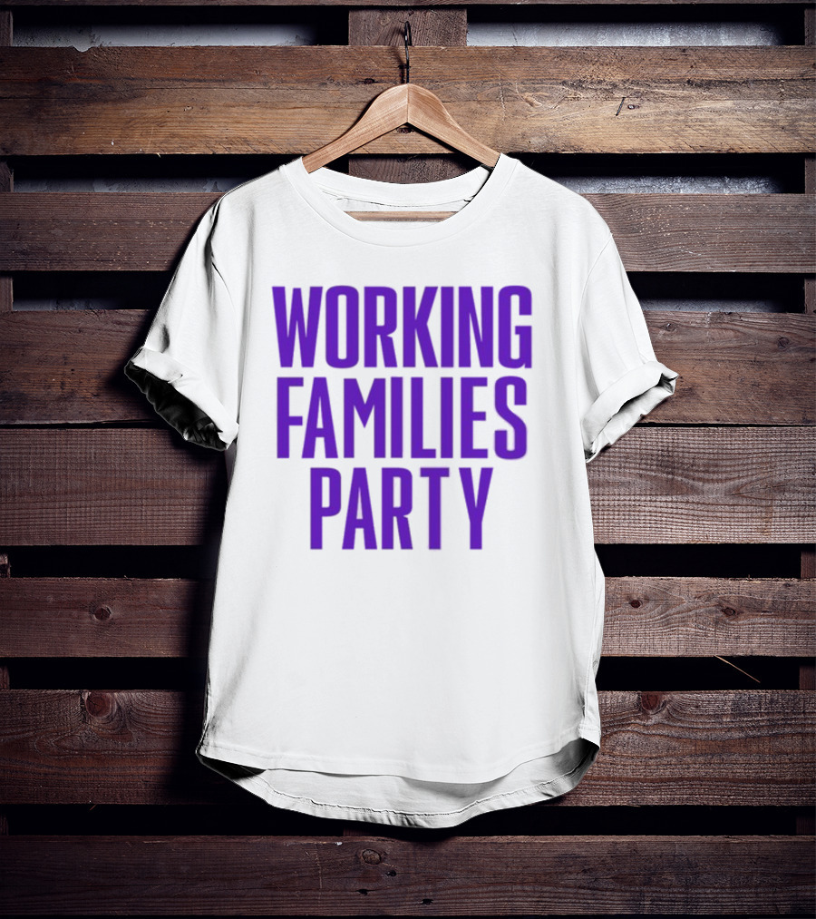 Working Families Party Bold Purple T-Shirt