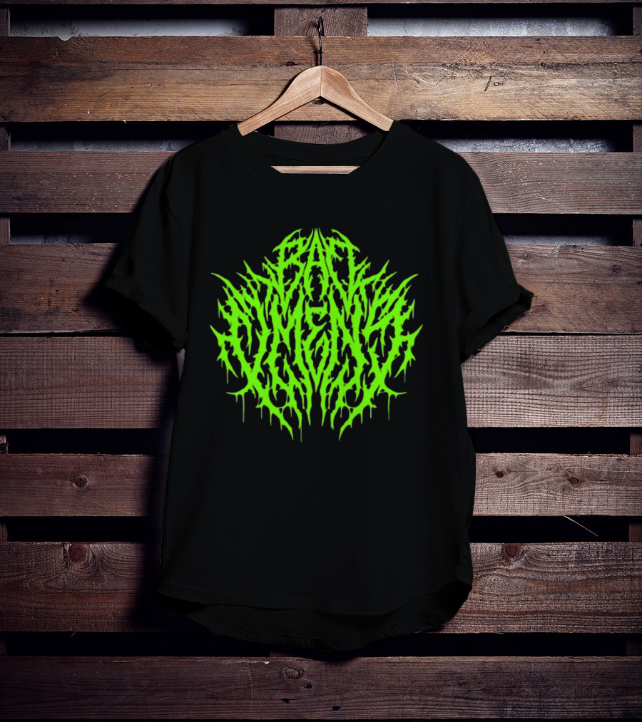 Bad Omens Green Dripping Metal T-Shirt