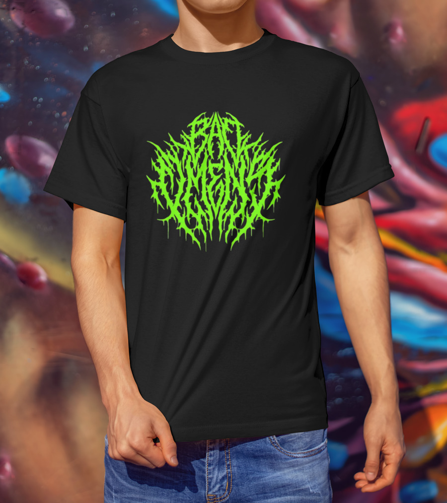 Bad Omens Green Dripping Metal T-Shirt