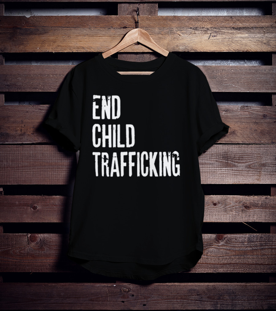 Irishpeachdesigns End Child Trafficking T-Shirt