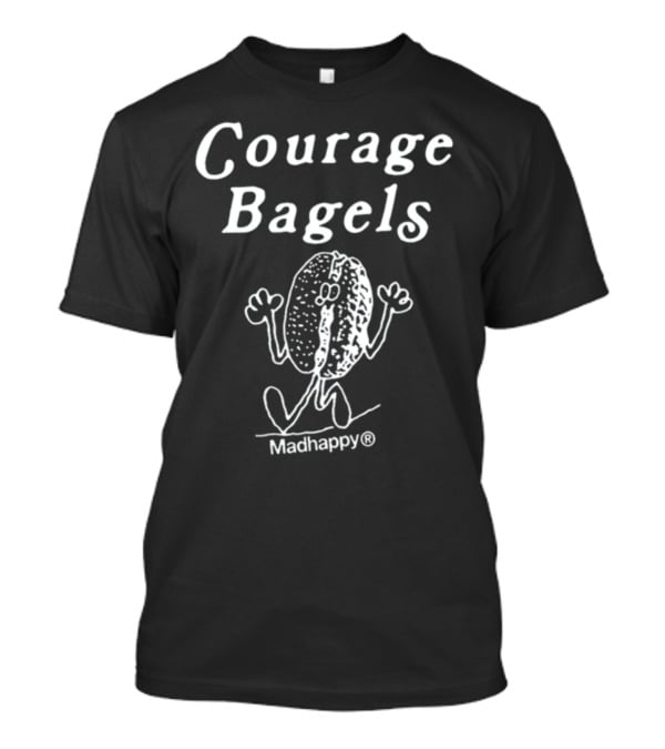 Courage Bagels Madhappy Smiling Bagel T-Shirt