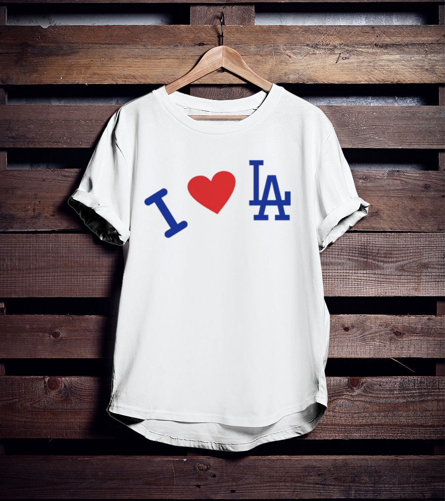 Madhappy X Dodgers I Love LA T-Shirt