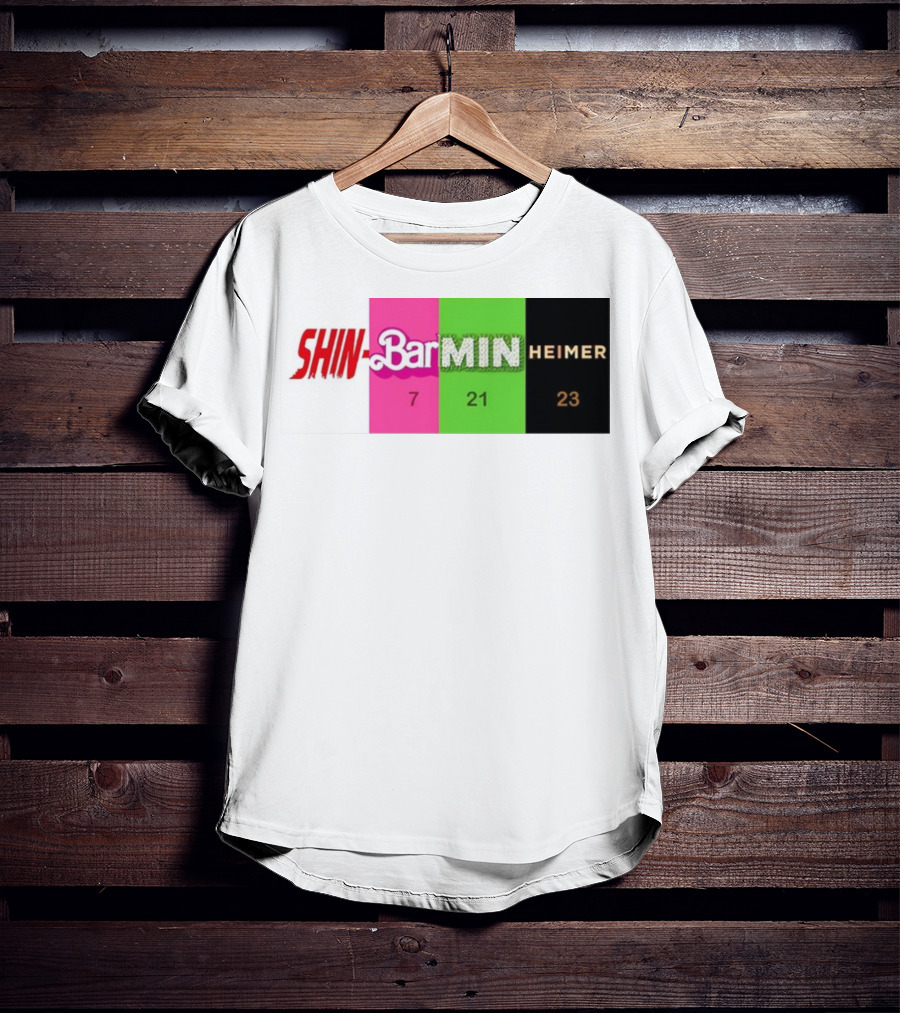 SHIN BARBIE MINIONS OPPENHEIMER 7 21 23 T-Shirt