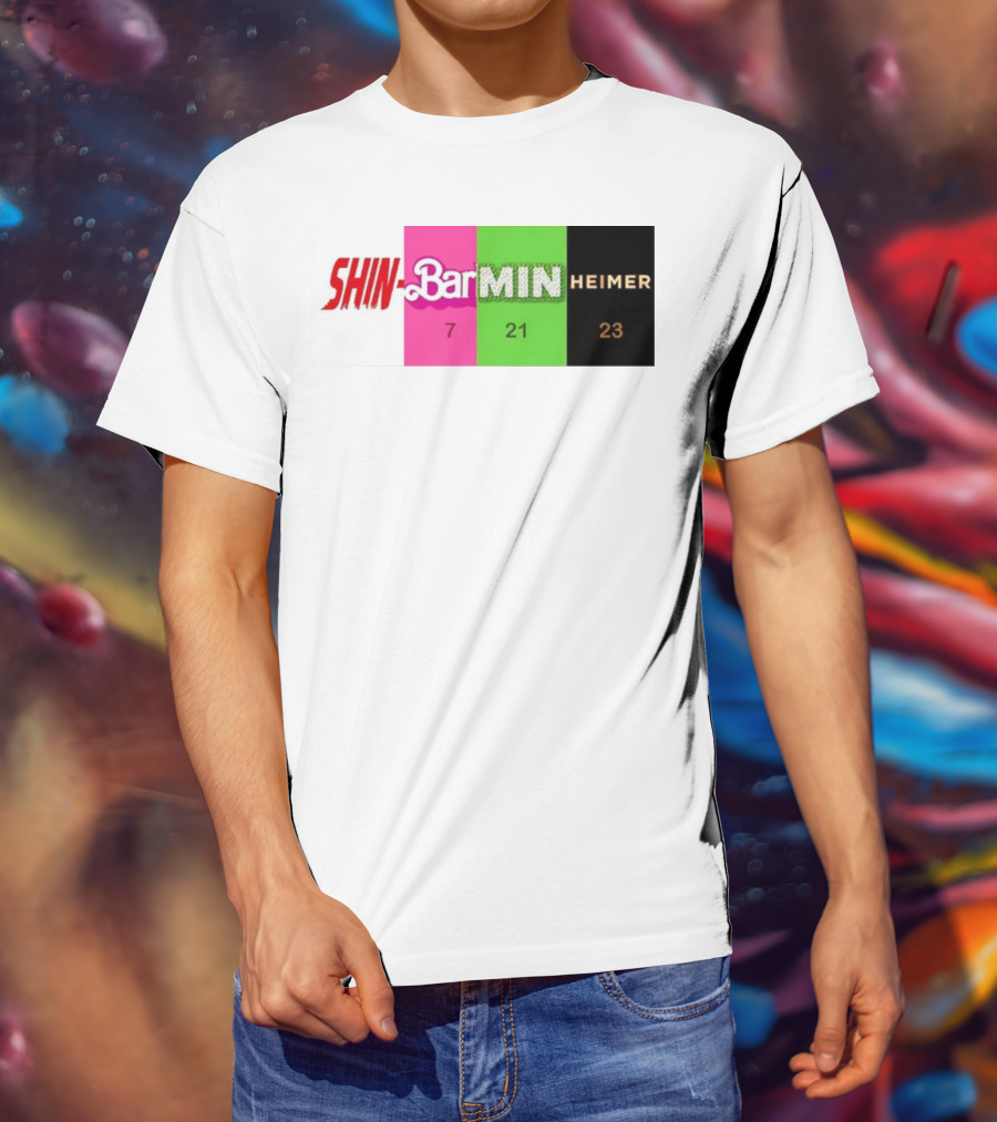 SHIN BARBIE MINIONS OPPENHEIMER 7 21 23 T-Shirt