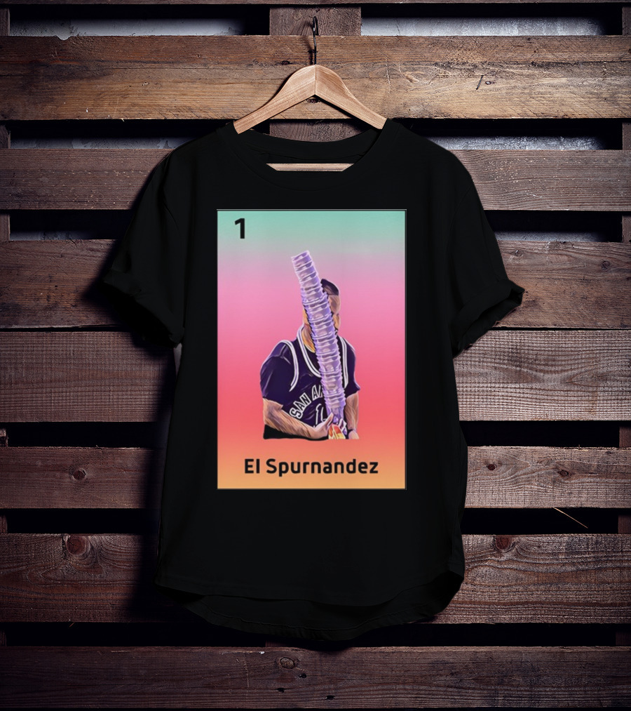 1 San Antonio El Spurnandez Bexar County Social Niosa T-Shirt