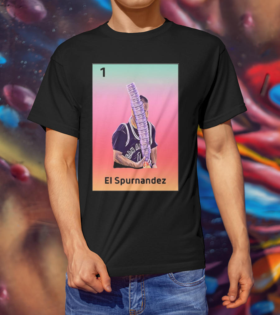 1 San Antonio El Spurnandez Bexar County Social Niosa T-Shirt