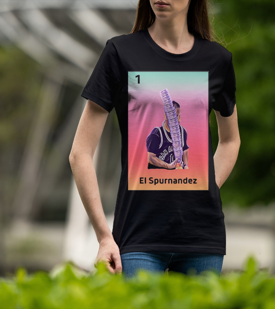 1 San Antonio El Spurnandez Bexar County Social Niosa T-Shirt