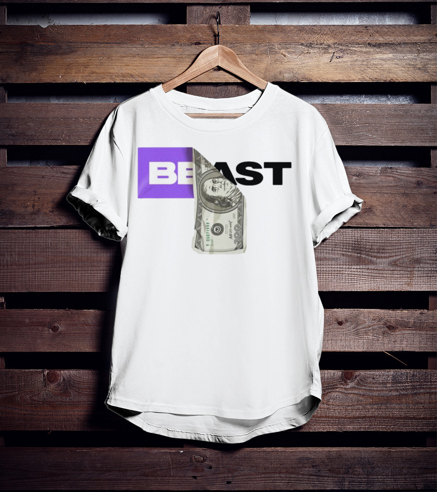 BEAST Purple Bill Dollar T-Shirt