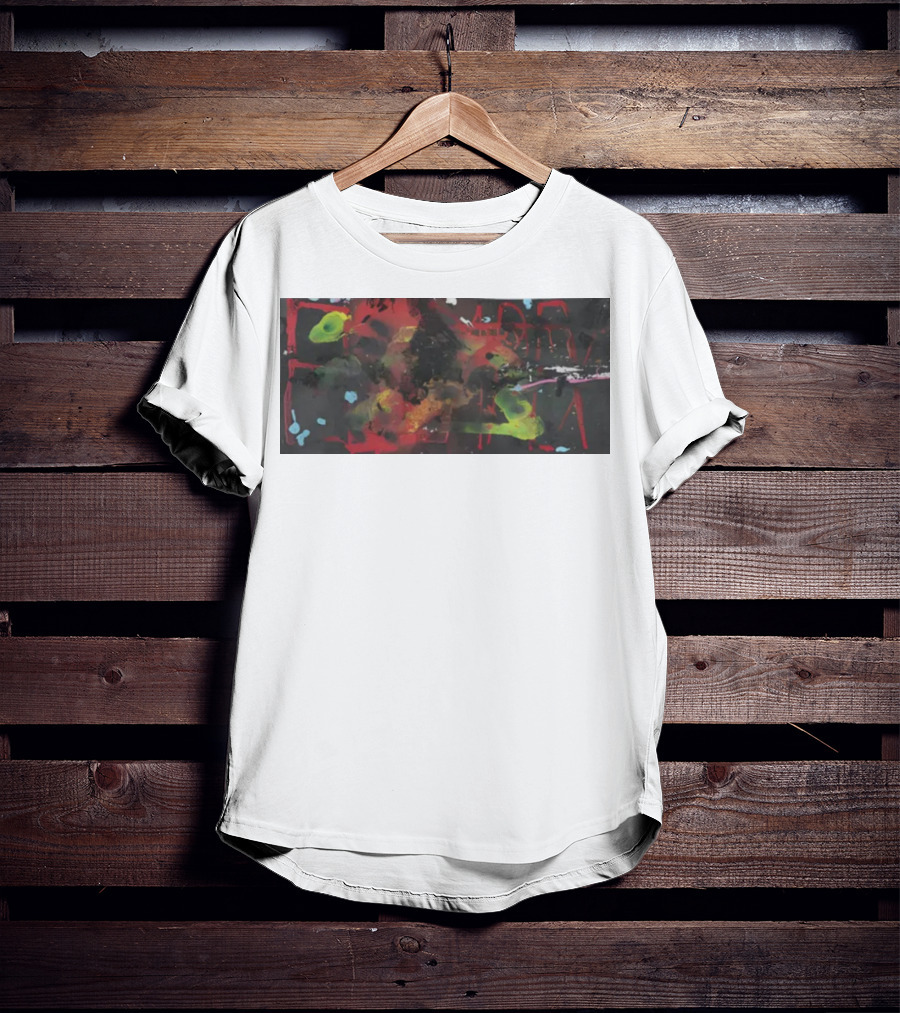 Arca1000000 7Ss Abstract Vibrant Color Display T-Shirt
