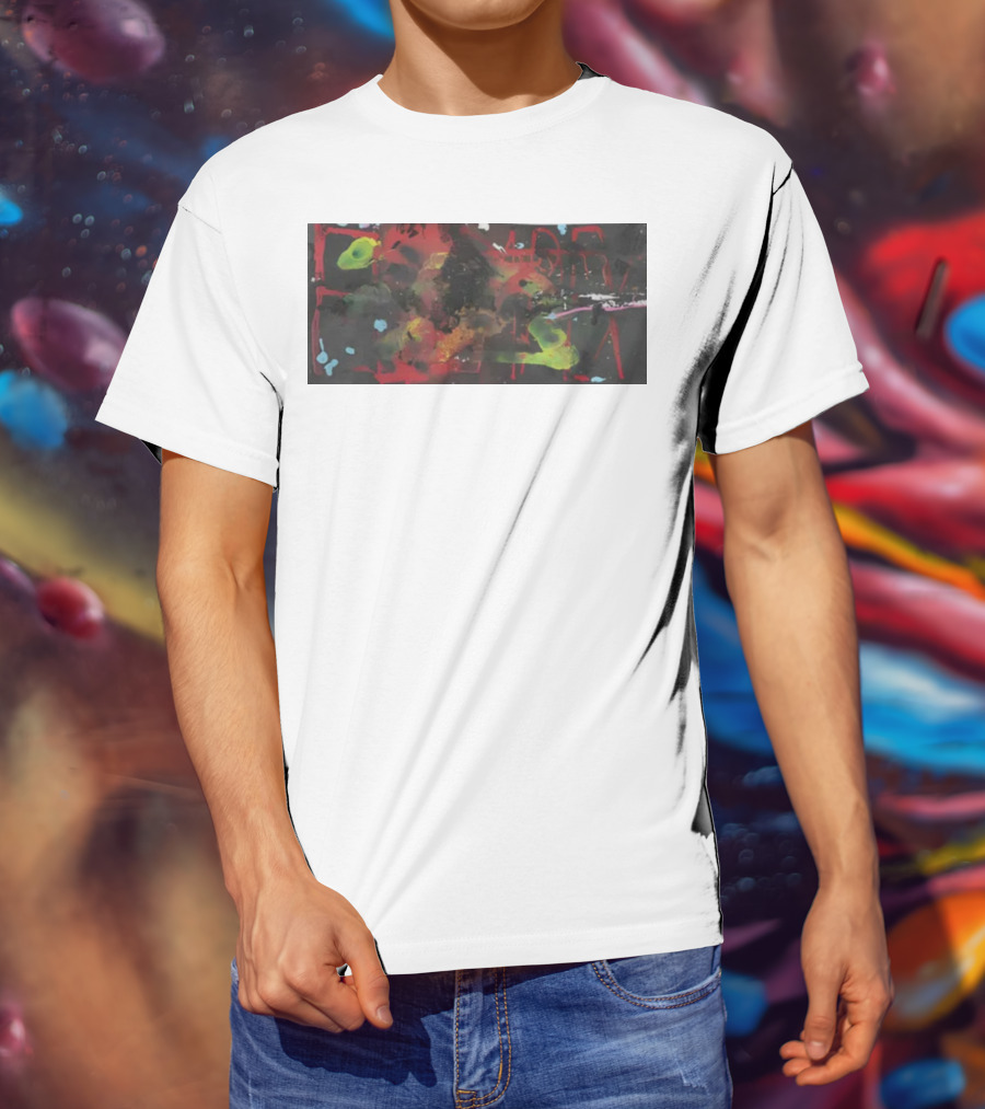 Arca1000000 7Ss Abstract Vibrant Color Display T-Shirt