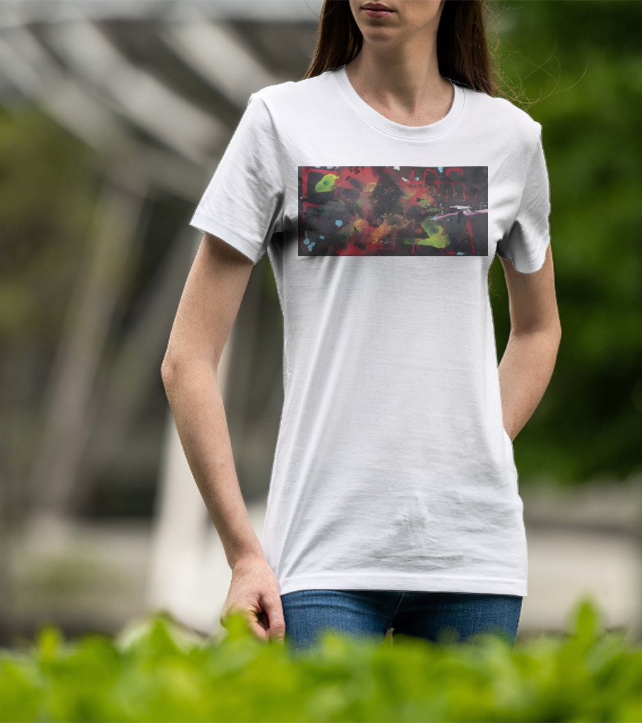 Arca1000000 7Ss Abstract Vibrant Color Display T-Shirt
