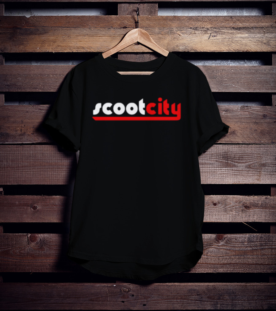 Scootcity Urban Style Retro Scooter Vibes T-Shirt