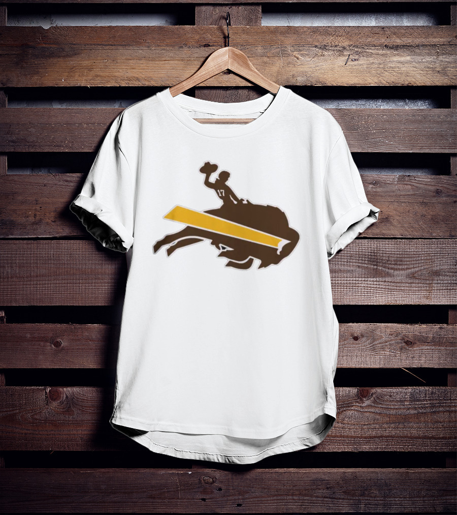 Josh Allen 17 Buffalo Bills Wyoming Cowboys T-Shirt