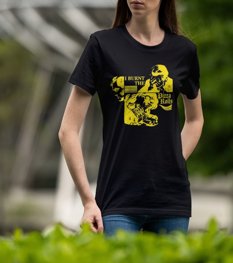 Freddytylerpaul I Burnt The Pizza Rolls Retro Comic T-Shirt