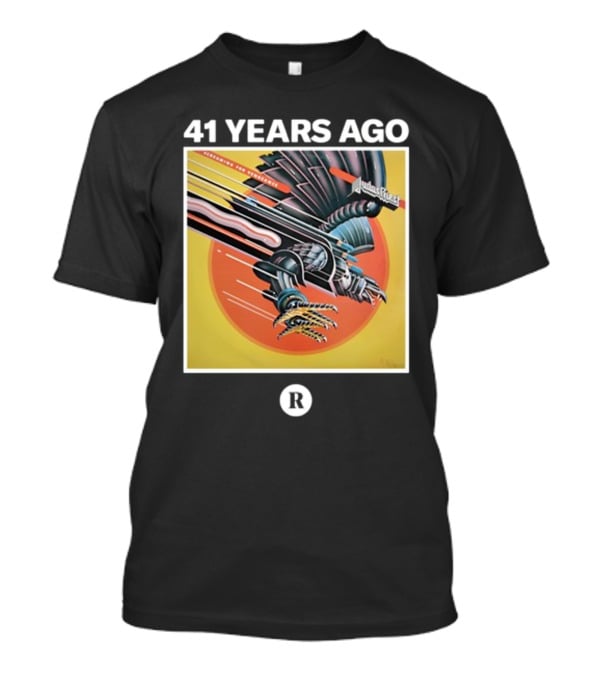 41 Years Ago Judas Priest Screaming For Vengeance Album T-Shirt