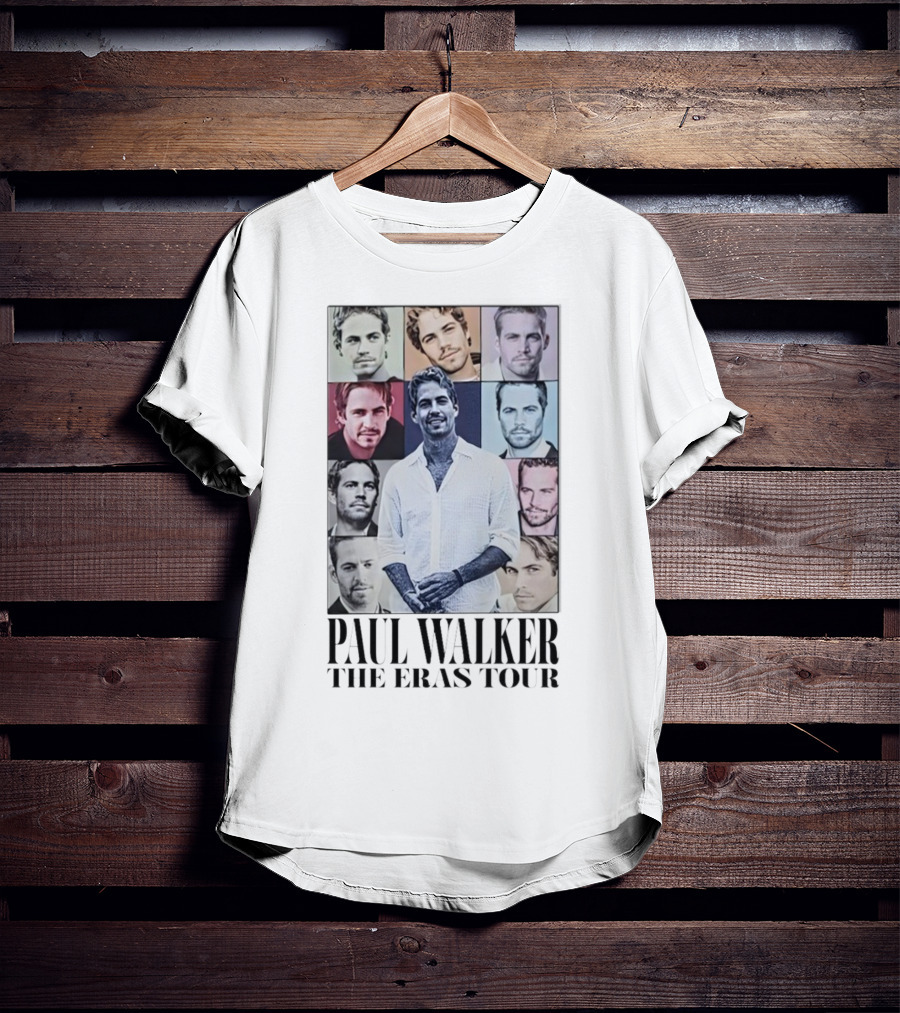 Paul Walker The Eras Tour T-Shirt