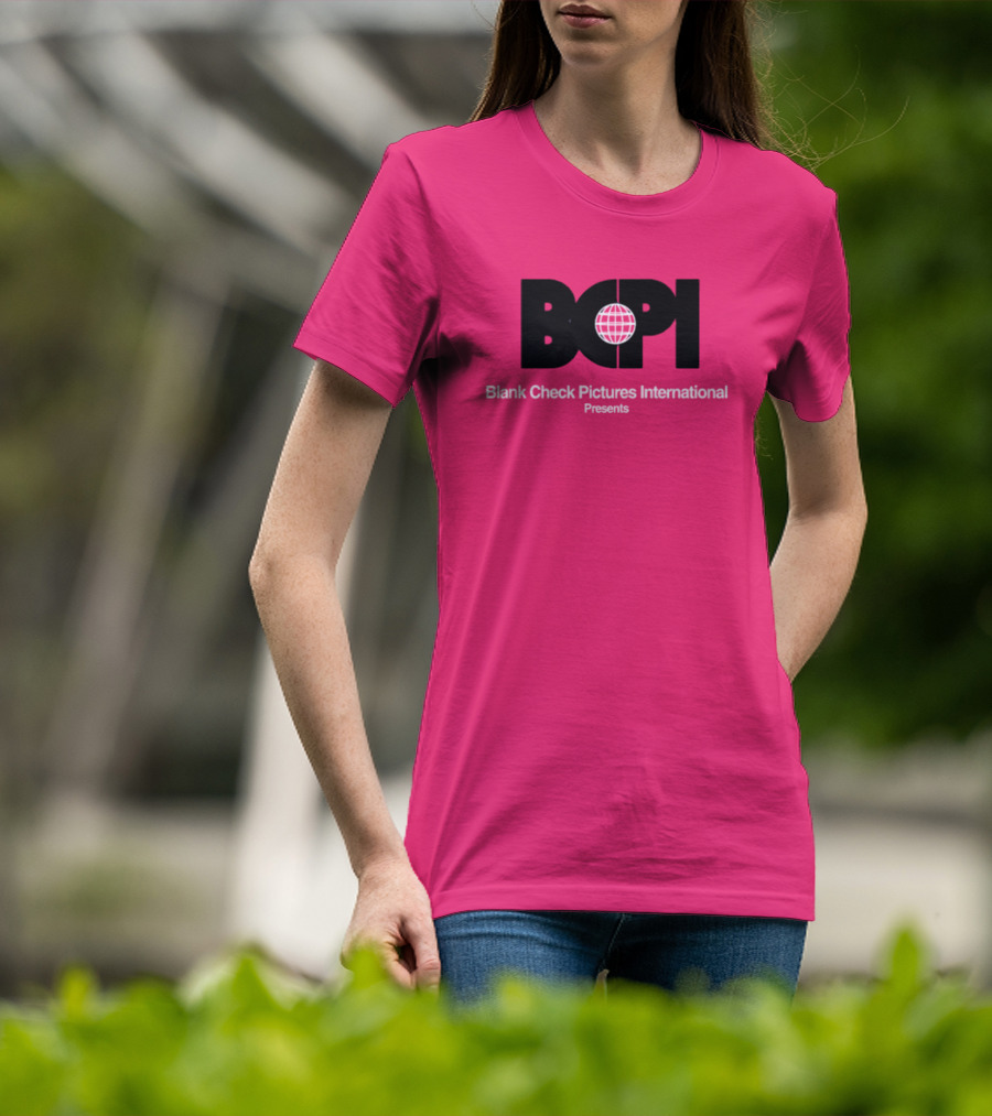 BCPI Blank Check Pictures International Presents 1970's T-Shirt